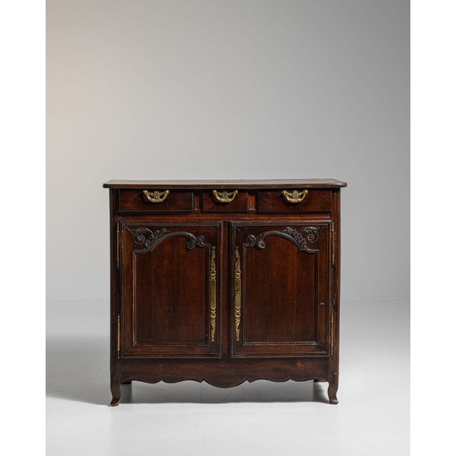 19th Century France Brown Wood Storage Cabinets & Cupboards For Sale - Image 4 of 11