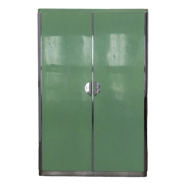 Classical Modernist Wardrobe by Rudolf Vichr, 1930s For Sale