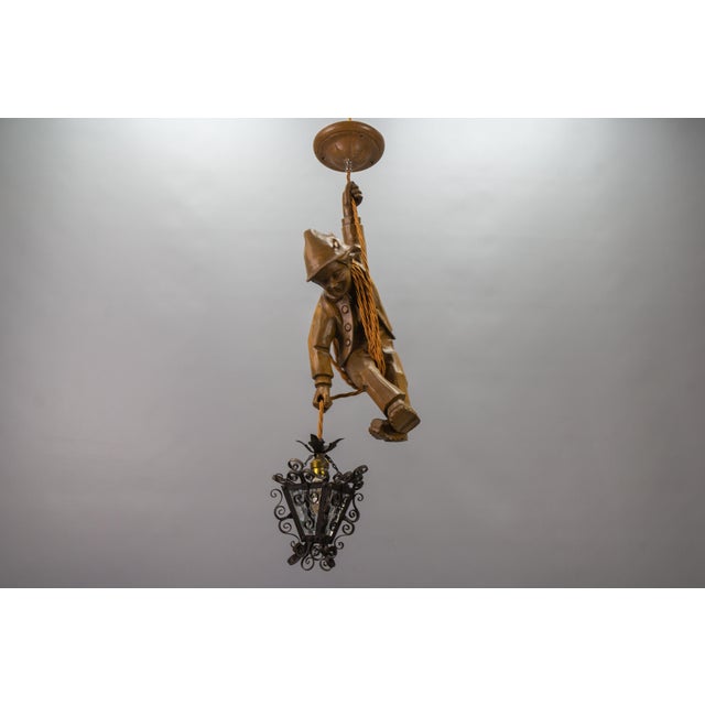 Vintage German Pendant Light, 1950s For Sale - Image 14 of 18