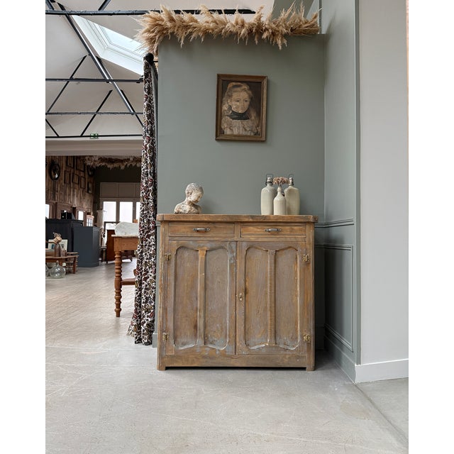 Patinated Parisian Buffet, 1950s For Sale - Image 17 of 17