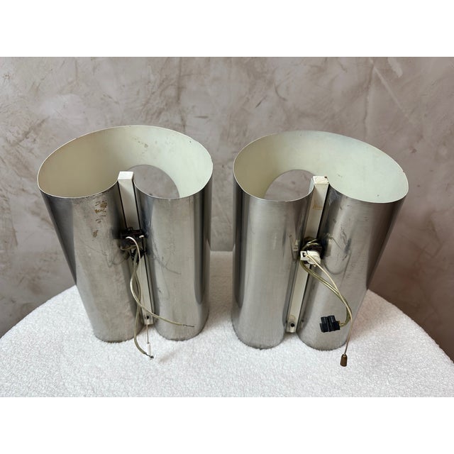 1970s Vintage Wall Lights, 1970s, Set of 2 For Sale - Image 5 of 8