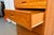 Late 20th Century Post-Modern Rounded Edge Honey Oak Five Drawer Highboy Dresser For Sale - Image 10 of 11