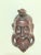 Vintage Chinese Hand-Carved Hardwood Smiling Sage Elder Wall Mask For Sale - Image 9 of 9