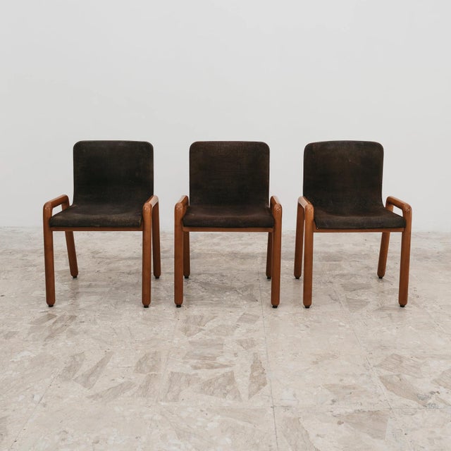 Dilos Armchairs by Guido Faleschini for I4 Mariani, 1970s, Set of 3 For Sale - Image 6 of 12