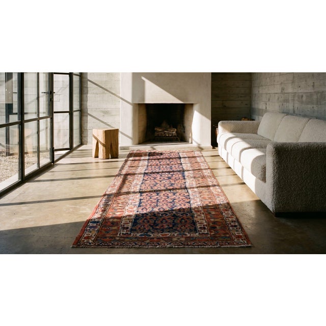 Late 19th Century Persian Kurdish Carpet ( 3'7" x 17'3" - 109 x 526 ) For Sale In New York - Image 6 of 8