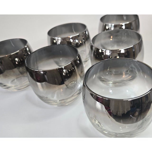Dorothy Thorpe Style Lowballs- Set of Six For Sale - Image 6 of 13