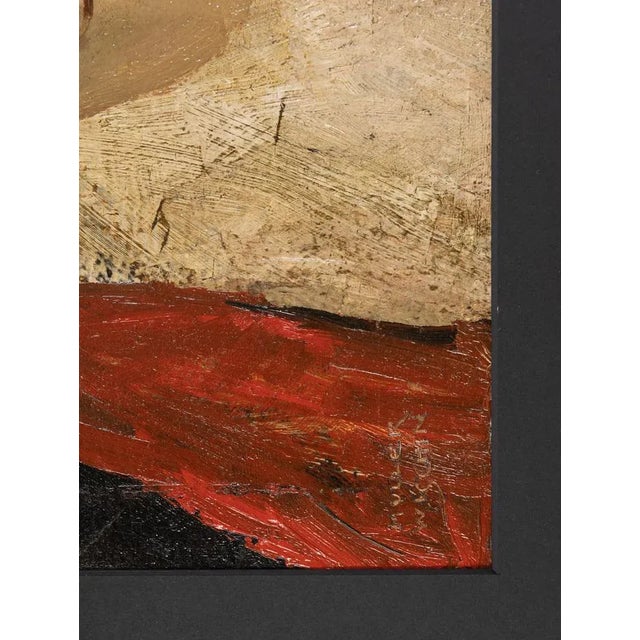 Beige Anton Müller-Wischin, Sitta, 20th-Century, Oil on Canvas, Framed For Sale - Image 8 of 11