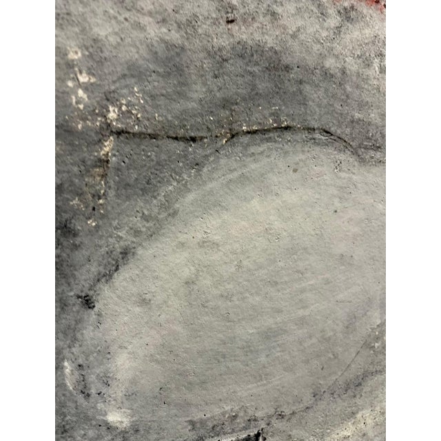 John Walker, Large 3D Cast Paper Abstract Oil Monoprint Unique Monotype Painting John Walker, 1991 For Sale - Image 17 of 18