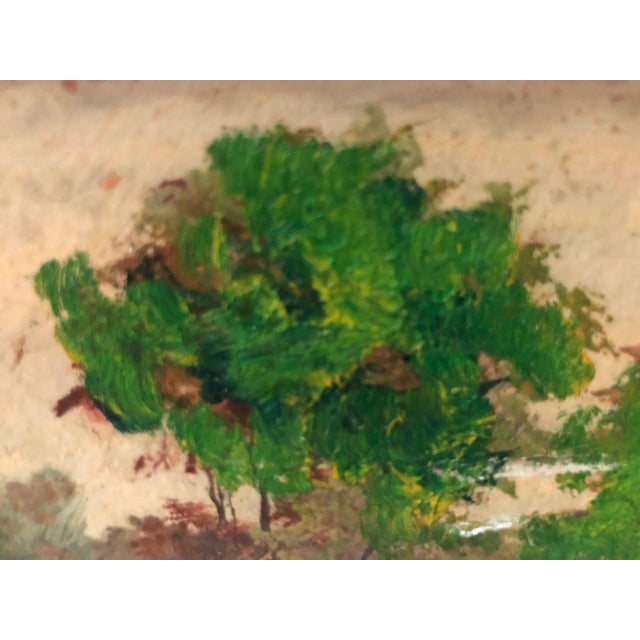 Vintage Oil Painting Of Landscape By J Hall Chairish