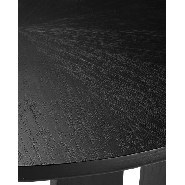 Contemporary Currey & Company Blake Black Dining Table For Sale - Image 3 of 6