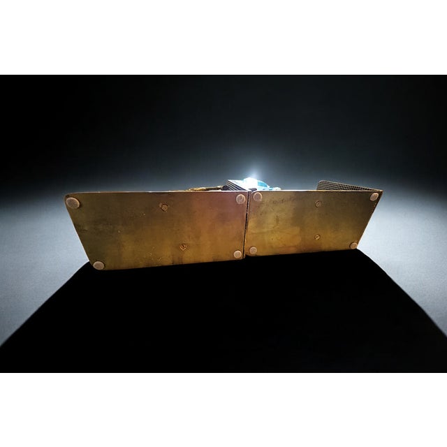 Metal Vintage Solid Brass Horse - Bookends Heavy Pair, 1970 Era For Sale - Image 7 of 10