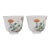 Antique Chinese Chien Lung Qianlong Porcelain Tea Cups - A Pair For Sale