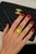 Bochic “Orient” Vintage South Sea Pearl & Sapphire Ring Set 18K Gold & Silver For Sale - Image 4 of 9