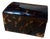 Tortoiseshell-Pattern Lacquered Dome-Top Trinket Box For Sale