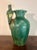 Mediterranean 1950s Italian Majolica Coastal Parrot Vase - Hand Painted Ceramic For Sale - Image 3 of 6