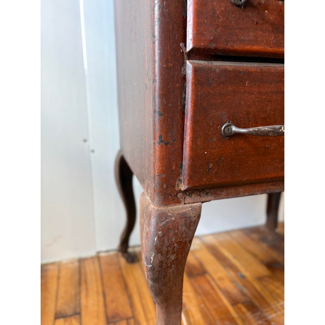 Queen Anne Vintage Apothecary Medical Cabinet For Sale - Image 3 of 12