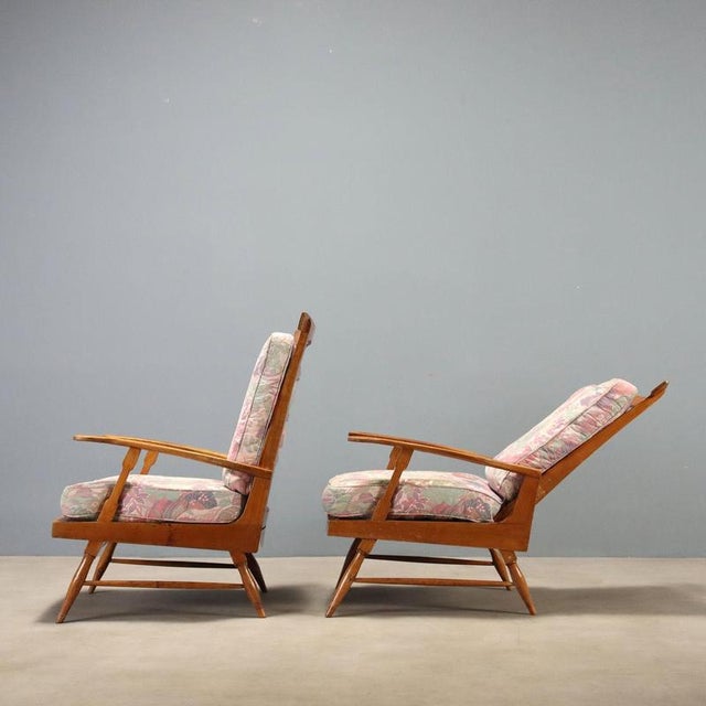 Reclining Armchairs by Camea, 1950s For Sale - Image 3 of 11