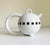 Postmodern 1980s Memphis Tea Set by Matteo Thun for Arzberg Porzellan, Germany - Set of 5 For Sale - Image 3 of 15