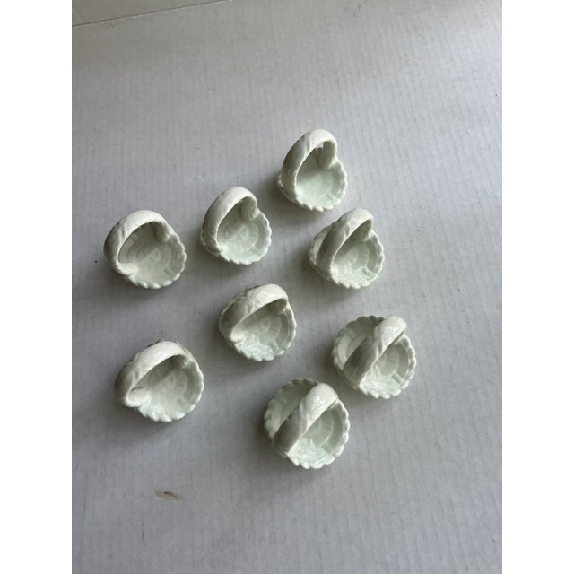 Basket Napkin Rings For Sale - Image 4 of 8