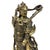 The statue in the image is a depiction of Wei Tuo Bodhisattva (also known as Skanda), a major protective deity and dharma...