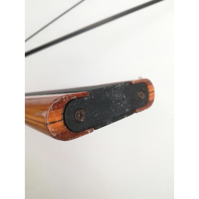 Halley Wall Lamp with Adjustable Arm in Layered Wood attributed to Paf Studio, Italy, 1980s For Sale - Image 14 of 17