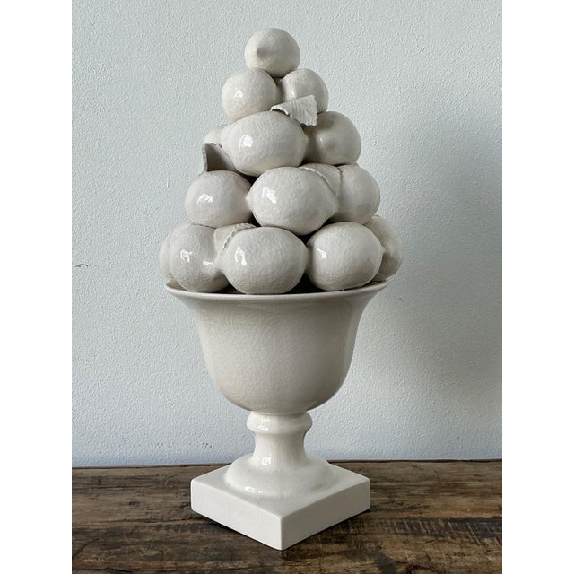 Vintage Ceramic Lemon Topiary For Sale - Image 12 of 16