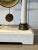Metal 19th Century French Marble Mantle Clock For Sale - Image 7 of 9