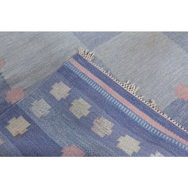 Vintage Swedish Flat-Weave Rug by Agda Österberg, at Doris Leslie Blau For Sale - Image 9 of 9