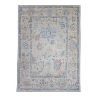Turkish Oushak Rug 11'3" x 15'5" For Sale