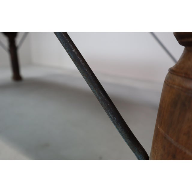 Indonesian Hand-Carved Teak Dining Table For Sale - Image 9 of 18