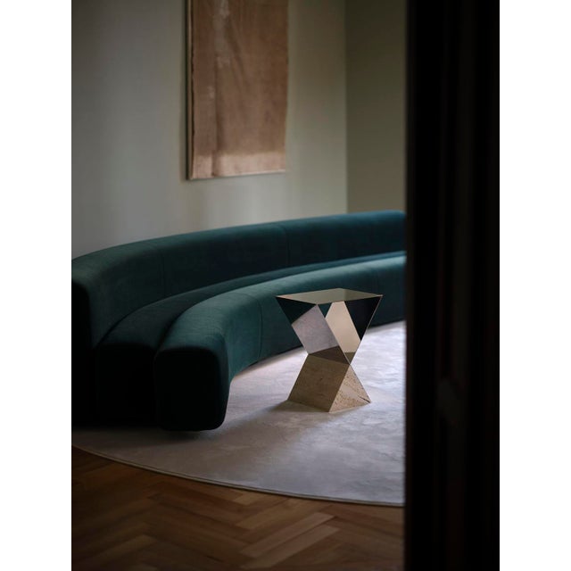 Metal Rock Steady Coffee Table by Bernhardt & Vella for No More Private For Sale - Image 7 of 9