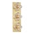 Mid-Century Modern Mitzi Shea 16.5 in. 3 Light Bath and Vanity in Aged Brass Finish For Sale - Image 3 of 3