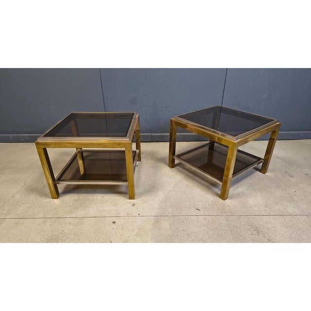 Side Tables from Byjean Charles, 1970s, Set of 2 For Sale - Image 12 of 14