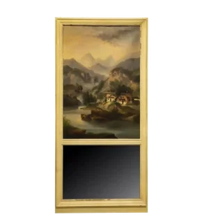 19th Century French Trumeau Mirror