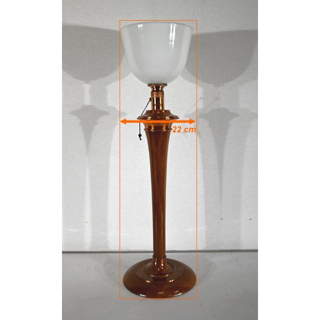 Large Art Deco Table Lamp from Mazda, 1930s For Sale - Image 17 of 18