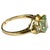 18k Gold Tourmaline and White Topaz Cocktail Ring For Sale - Image 4 of 8