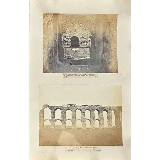 Unknown, Roman Monuments, Vintage Photograph, Early 20th Century For Sale - Image 3 of 3