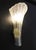 20th Century Graniglia Trumpet Sconces by Murano Due, a Pair For Sale - Image 4 of 8
