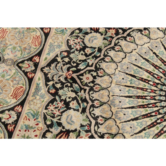 Chinese Semi Antique 7'8 inch x 4'6 inch Wool Area Rug For Sale - Image 10 of 12