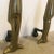 French Art Deco Andirons Bronze Attributed Pierre Legrain - a Pair For Sale In New York - Image 6 of 12