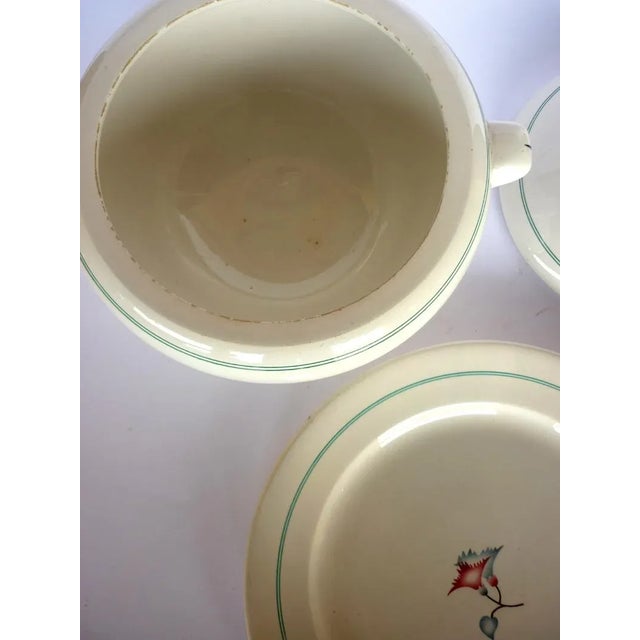 1920s Italian Ceramic Tureen from Galvani, 1920s, Set of 2 For Sale - Image 5 of 8