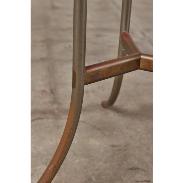 Cedric Hartman Side Table With Blue Granite Top For Sale - Image 9 of 13