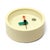 Postmodern 1980s White Postmodern Wall Clock by Shohei Mihara for Wakita For Sale - Image 3 of 5