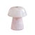 Boho Chic Pouty Pink Resin Table Lamp For Sale - Image 3 of 6