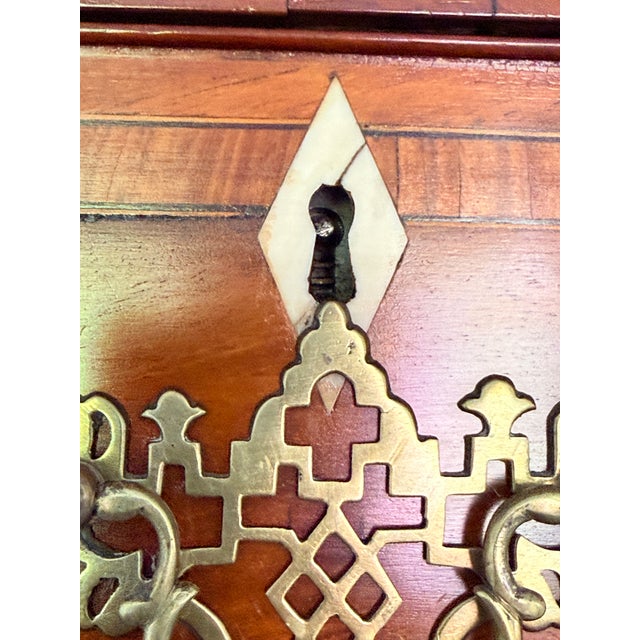 Antique Georgian Chest on Chest Highboy For Sale - Image 9 of 10