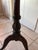 Vintage Tripod Pie-Crust Accent Table In the Manner of Chippendale This elegant vintage tripod accent table was selected...