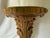 Vintage Mid Century Neoclassical Gold Gilt Wall Bracket, Made in Mexico For Sale - Image 4 of 13