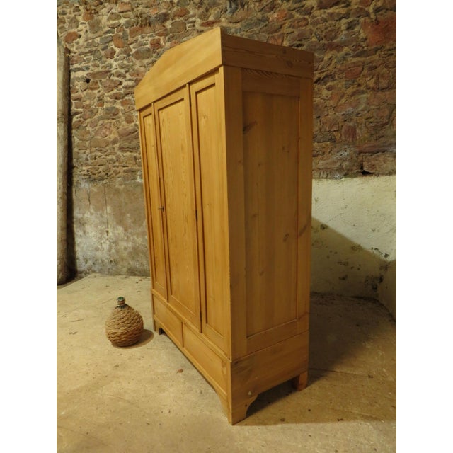 Antique Pine Knockdown Wardrobe, 1890s For Sale - Image 15 of 18