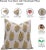 Fabdivine Artisan Block Print Throw Pillow Cover 16x16 Inch Duck Canvas-Hajara For Sale - Image 4 of 4