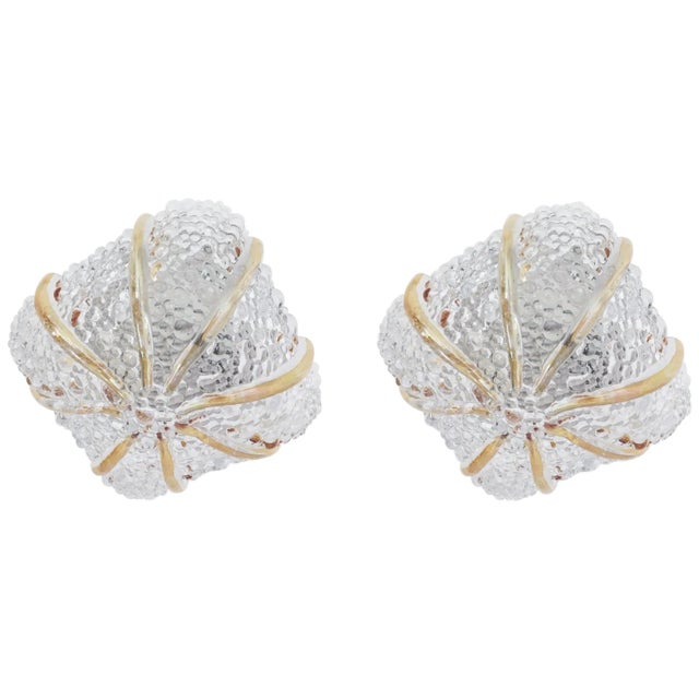 Mid 20th Century Murano Sconces - a Pair For Sale - Image 11 of 11